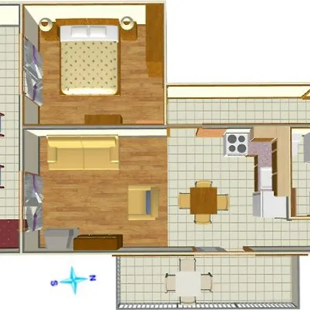 Apartman Mirna&tonko Apartmán Makarská